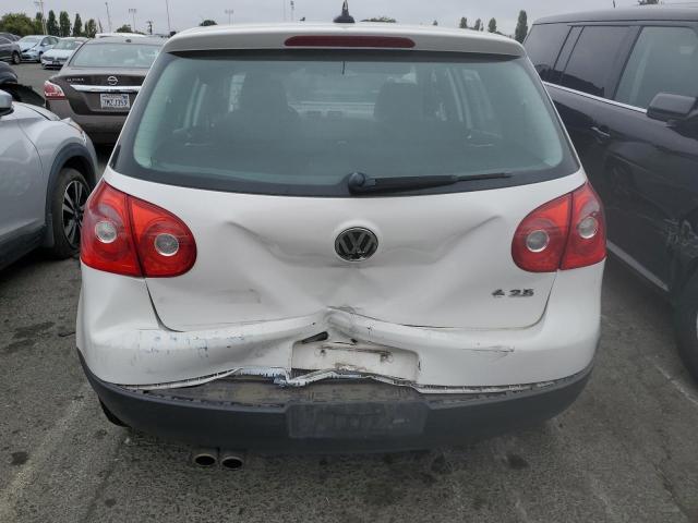 WVWDB71K28W317856 - 2008 VOLKSWAGEN RABBIT WHITE photo 6