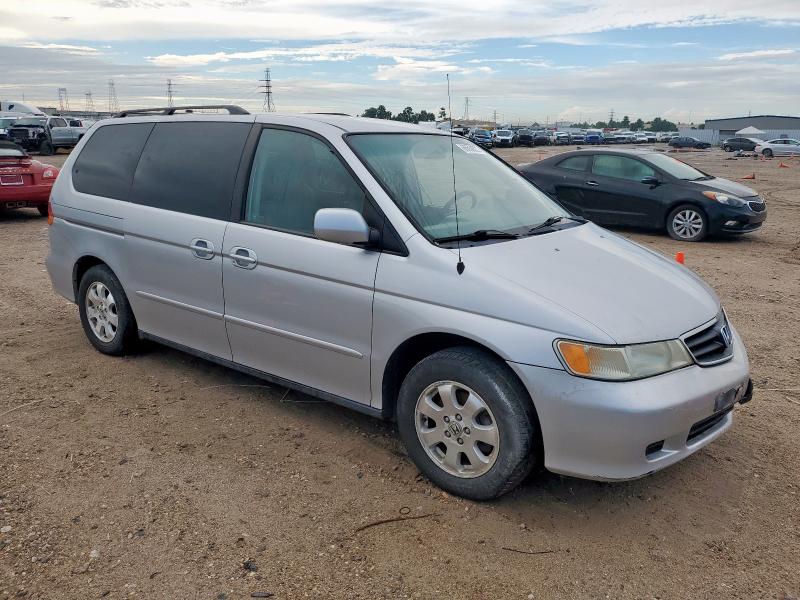 5FNRL18023B099998 - 2003 HONDA ODYSSEY EXL 银色 照片 4