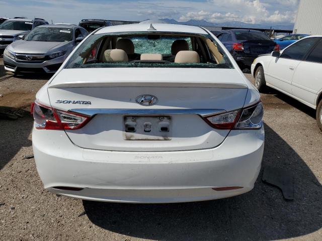 5NPEB4AC4DH666299 - 2013 HYUNDAI SONATA GLS WHITE photo 6