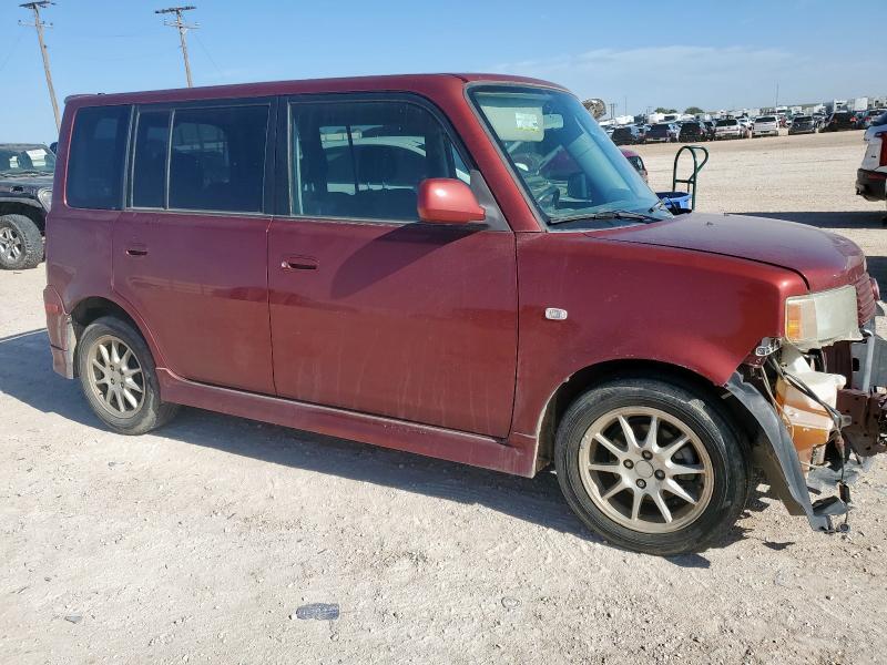 JTLKT324064127774 - 2006 TOYOTA SCION XB BURGUNDY photo 4