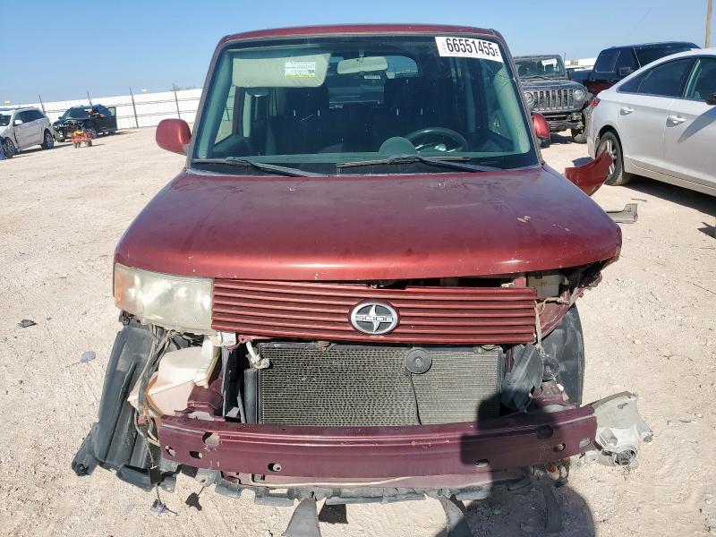JTLKT324064127774 - 2006 TOYOTA SCION XB BURGUNDY photo 5