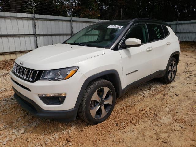 3C4NJCBB2JT286120 - 2018 JEEP COMPASS LATITUDE WHITE photo 1