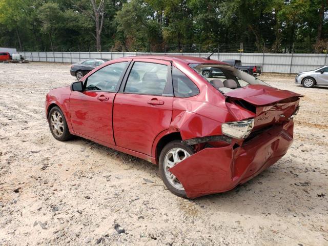 1FAHP36N49W123190 - 2009 FORD FOCUS SES RED photo 2