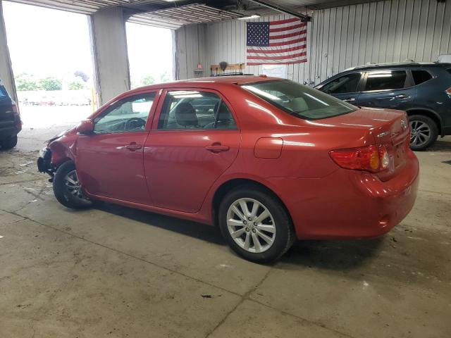 JTDBL40E99J005627 - 2009 TOYOTA COROLLA BASE RED photo 2