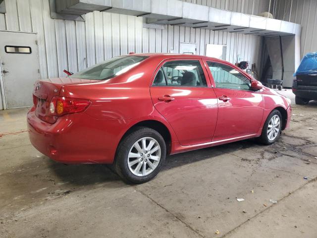 JTDBL40E99J005627 - 2009 TOYOTA COROLLA BASE RED photo 3