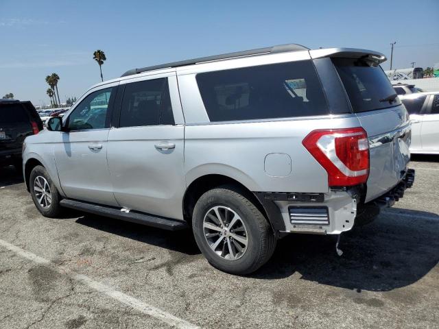 1FMJK1HTXKEA14413 - 2019 FORD EXPEDITION MAX XLT SILVER photo 2