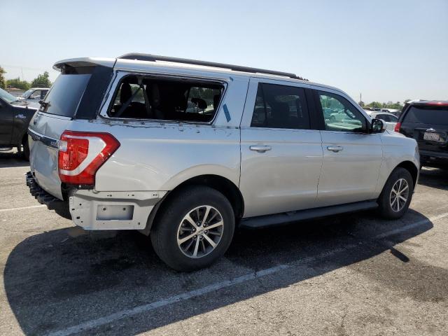 1FMJK1HTXKEA14413 - 2019 FORD EXPEDITION MAX XLT SILVER photo 3