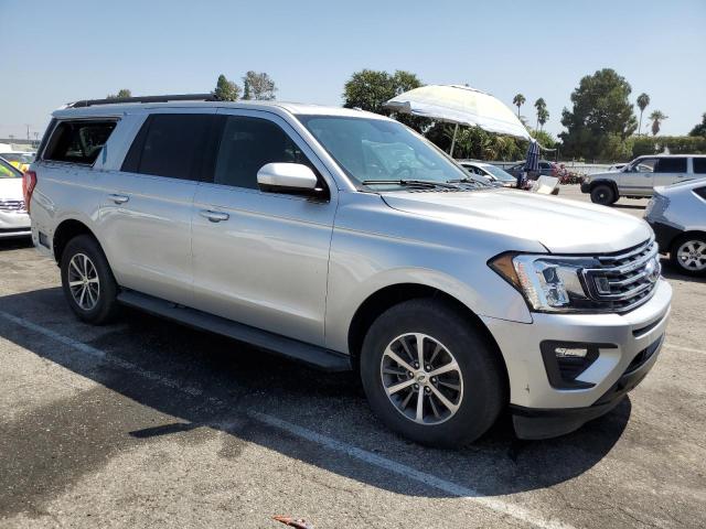 1FMJK1HTXKEA14413 - 2019 FORD EXPEDITION MAX XLT SILVER photo 4