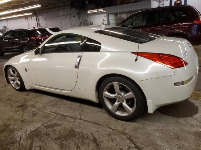 JN1BZ34E08M751838 - 2008 NISSAN 350Z COUPE WHITE photo 2