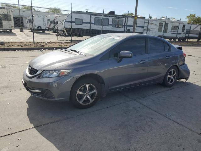 19XFB2F79FE704217 - 2015 HONDA CIVIC SE GRAY photo 1