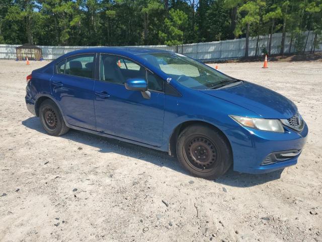 19XFB2F57FE252895 - 2015 HONDA CIVIC LX 蓝色 照片 4