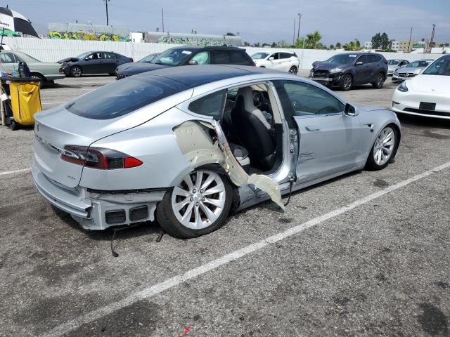 5YJSA1E22GF146272 - 2016 TESLA MODEL S Արծաթագույն լուսանկար 3