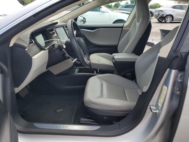 5YJSA1E22GF146272 - 2016 TESLA MODEL S Արծաթագույն լուսանկար 7