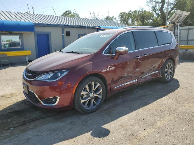 2C4RC1GG1JR157079 - 2018 CHRYSLER PACIFICA LIMITED BURGUNDY photo 1