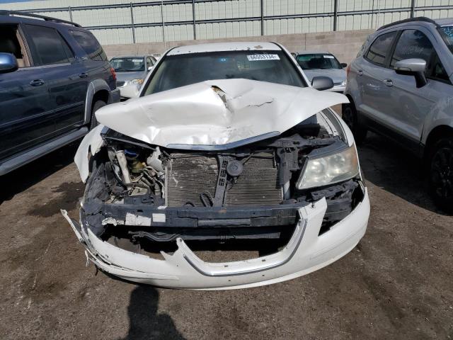 5NPET46C99H486104 - 2009 HYUNDAI SONATA GLS WHITE photo 5