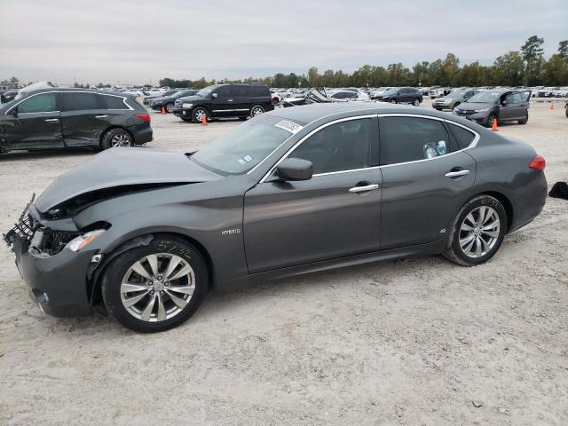 JN1EY1AP7CM910521 - 2012 INFINITI M35H GRAY photo 1