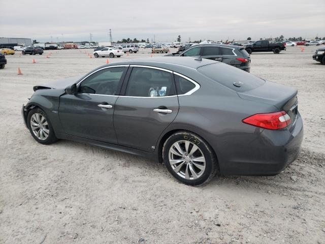 JN1EY1AP7CM910521 - 2012 INFINITI M35H GRAY photo 2