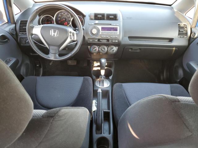 JHMGD38698S016077 - 2008 HONDA FIT SPORT BLUE photo 8