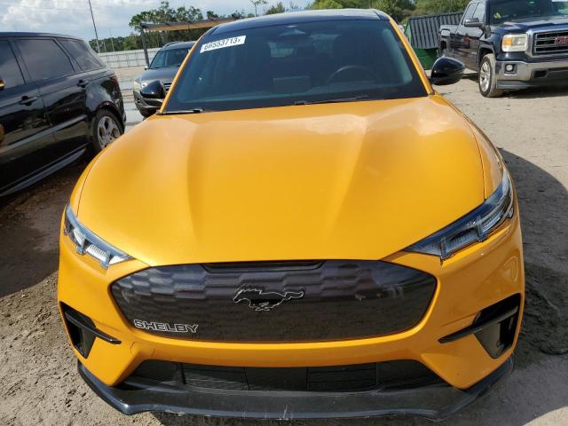 3FMTK4SX5MME01941 - 2021 FORD MUSTANG MA GT ORANGE photo 5