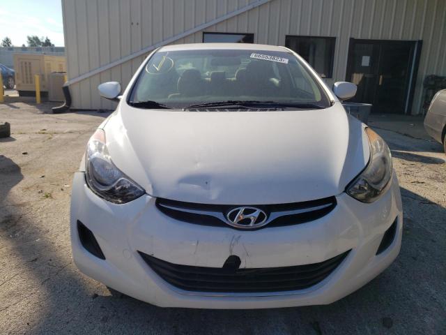 5NPDH4AE7DH387554 - 2013 HYUNDAI ELANTRA GLS WHITE photo 5