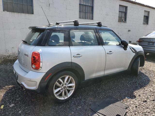 WMWZC5C51EWP40922 - 2014 MINI COOPER S COUNTRYMAN SILVER photo 3