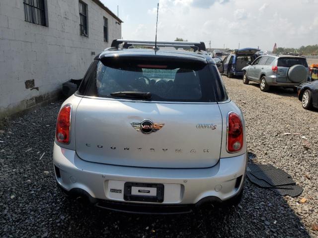 WMWZC5C51EWP40922 - 2014 MINI COOPER S COUNTRYMAN SILVER photo 6