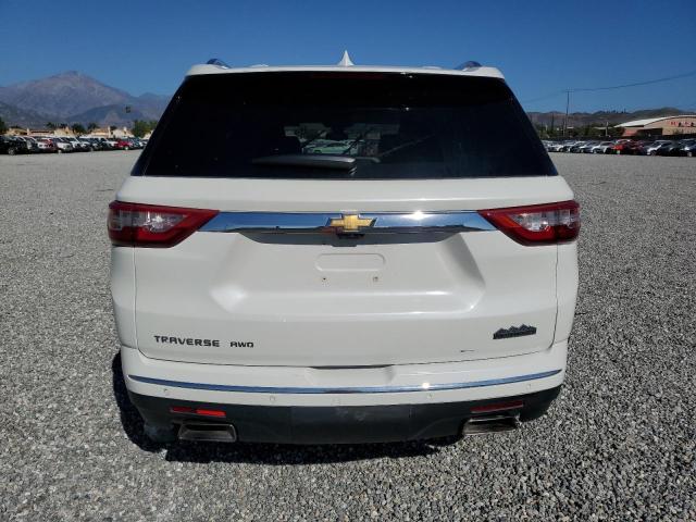 1GNEVKKW3JJ114047 - 2018 CHEVROLET TRAVERSE HIGH COUNTRY WHITE photo 6