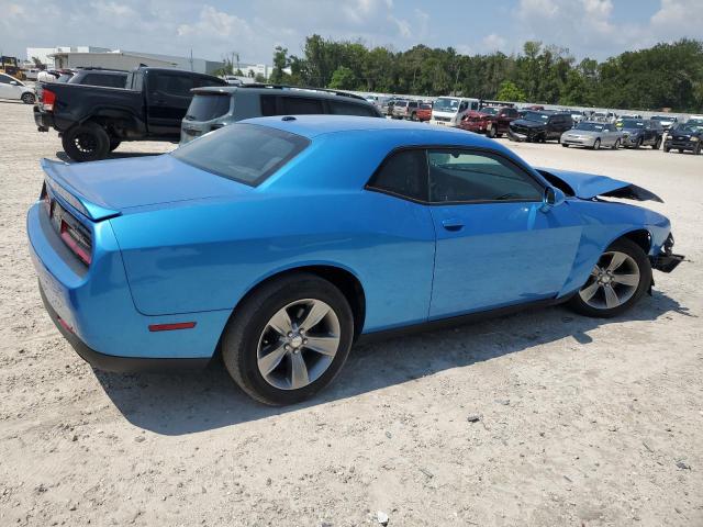 2C3CDZAG4KH739702 - 2019 DODGE CHALLENGER SXT BLUE photo 3