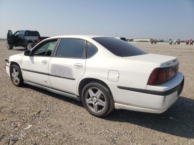 2G1WF52E839400664 - 2003 CHEVROLET IMPALA WHITE photo 2