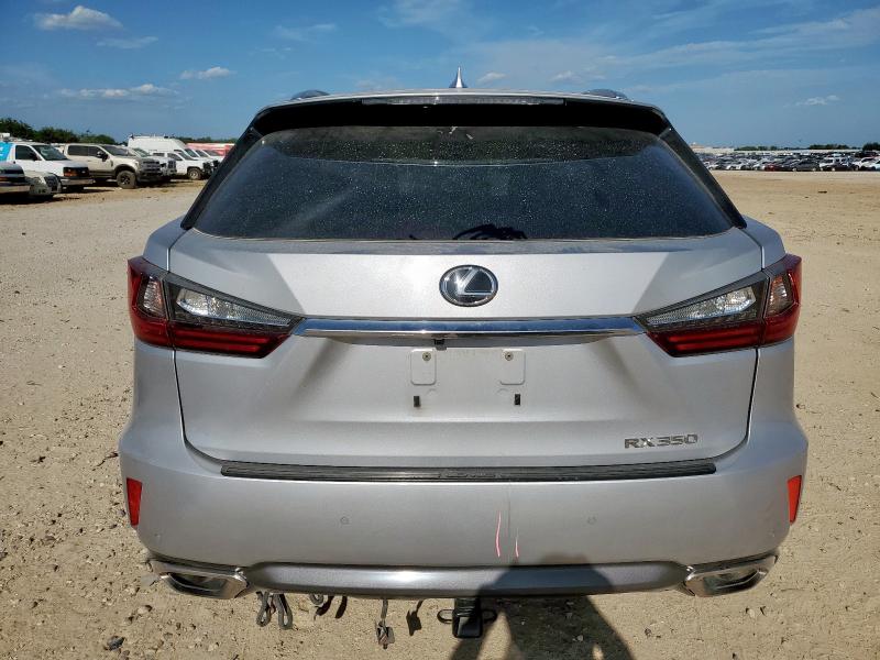 2T2ZZMCA3HC052602 - 2017 LEXUS RX 350 BASE SILVER photo 6