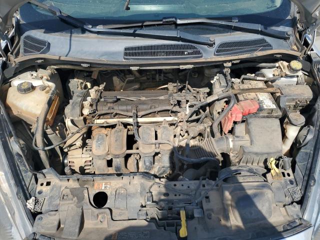 3FADP4BJ7KM107174 - 2019 FORD FIESTA SE SILVER photo 11