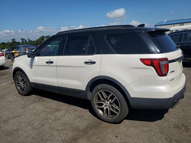 1FM5K8GT1GGC80006 - 2016 FORD EXPLORER SPORT WHITE photo 2