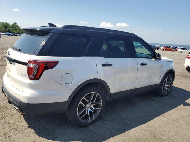 1FM5K8GT1GGC80006 - 2016 FORD EXPLORER SPORT WHITE photo 3