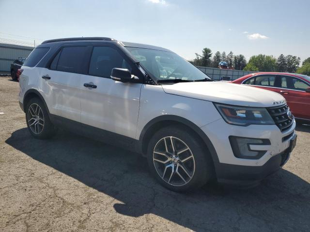 1FM5K8GT1GGC80006 - 2016 FORD EXPLORER SPORT WHITE photo 4
