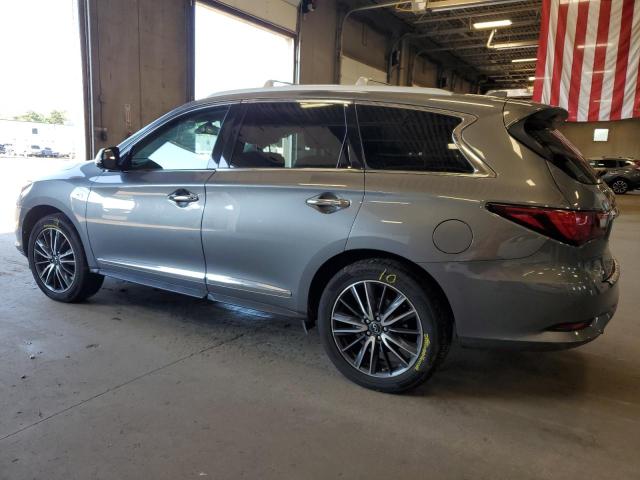 5N1DL0MM4JC518128 - 2018 INFINITI QX60 ვერცხლისფერი ფოტო 2