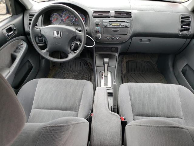 2HGES16573H511795 - 2003 HONDA CIVIC LX BLUE photo 8