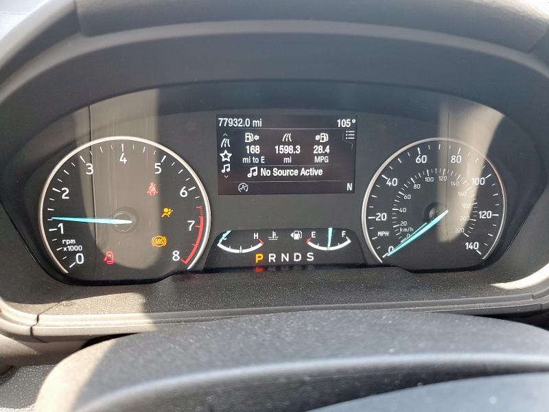 MAJ3S2GEXKC285964 - 2019 FORD ECOSPORT SE Күміс фото 9