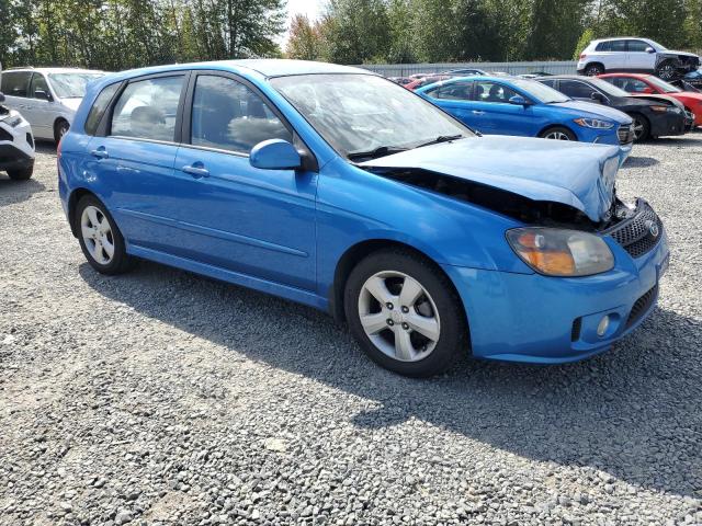 KNAFE161185011148 - 2008 KIA SPECTRA5 5 SX BLUE photo 4