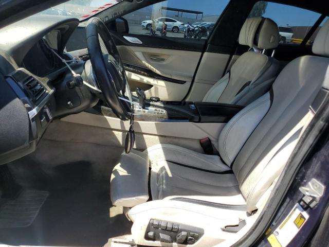 WBA6D4C54GD977042 - 2016 BMW 650 I GRAN COUPE BLUE photo 7