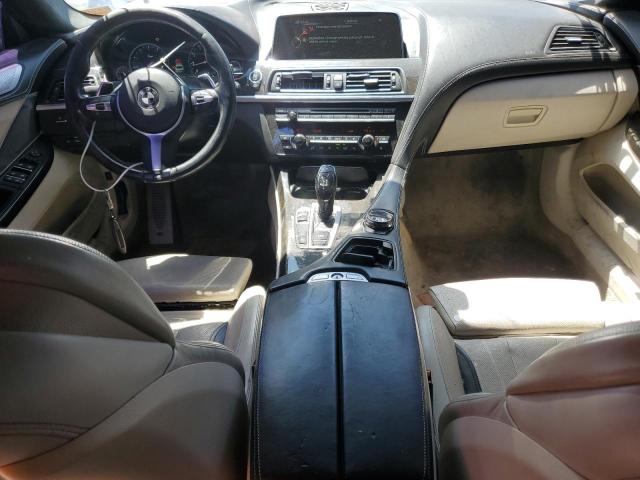 WBA6D4C54GD977042 - 2016 BMW 650 I GRAN COUPE BLUE photo 8