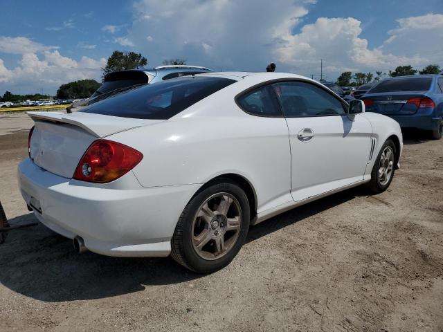 KMHHN65F13U102856 - 2003 HYUNDAI TIBURON GT WHITE photo 3