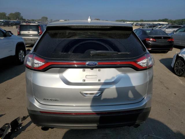 2FMPK3G94JBB10463 - 2018 FORD EDGE SE SILVER photo 6