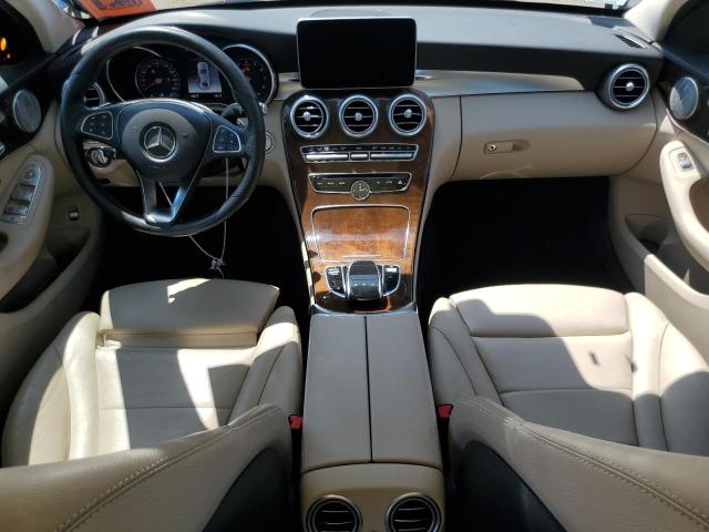 55SWF4KB4JU255217 - 2018 MERCEDES-BENZ C 300 4MATIC BLUE photo 8