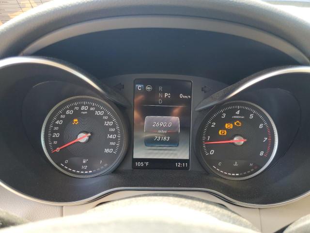 55SWF4KB4JU255217 - 2018 MERCEDES-BENZ C 300 4MATIC BLUE photo 9