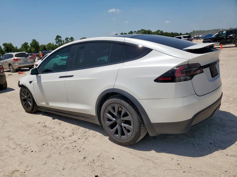 7SAXCAE58PF384575 - 2023 TESLA MODEL X 白色 照片 2