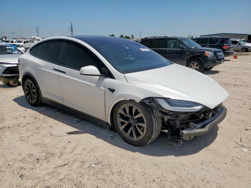 7SAXCAE58PF384575 - 2023 TESLA MODEL X 白色 照片 4