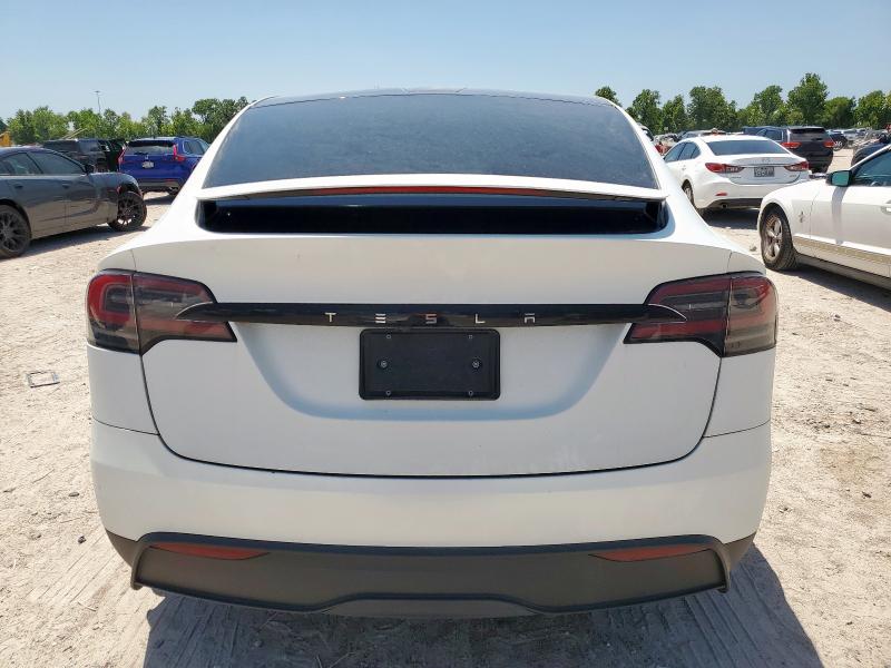7SAXCAE58PF384575 - 2023 TESLA MODEL X 白色 照片 6
