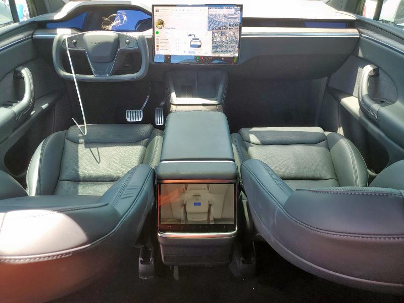 7SAXCAE58PF384575 - 2023 TESLA MODEL X 白色 照片 8