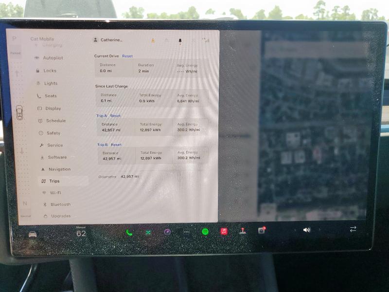 7SAXCAE58PF384575 - 2023 TESLA MODEL X 白色 照片 9