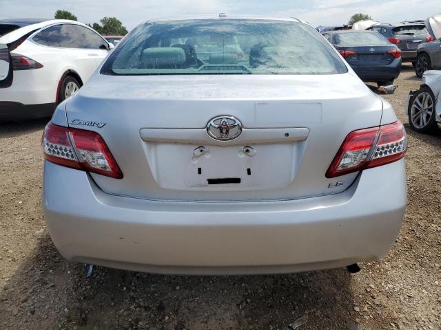 4T4BF3EK8BR206067 - 2011 TOYOTA CAMRY BASE SILVER photo 6